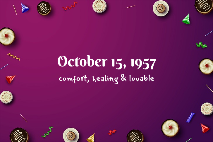 Funny Birthday Facts About October 15, 1957