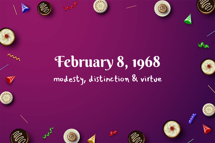 Funny Birthday Facts About February 8, 1968