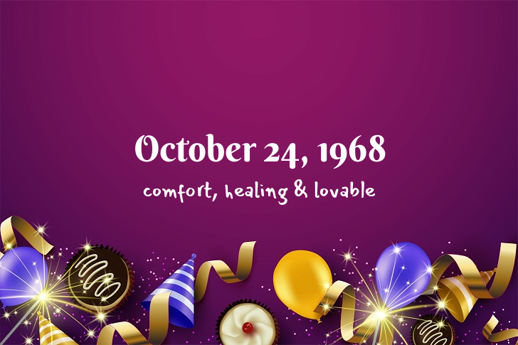 Funny Birthday Facts About October 24, 1968