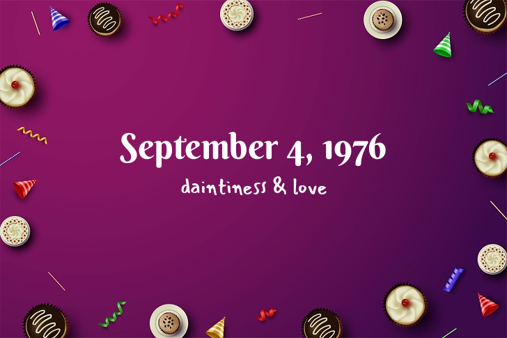Funny Birthday Facts About September 4, 1976
