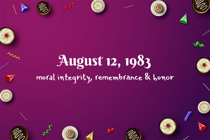 Funny Birthday Facts About August 12, 1983
