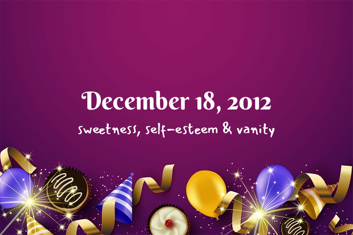 Funny Birthday Facts About December 18, 2012