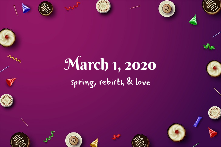Funny Birthday Facts About March 1, 2020