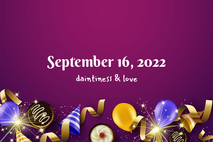 Funny Birthday Facts About September 16, 2022