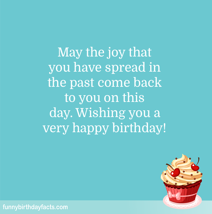 Birthday wishes for people born on April 26, 2012 #1