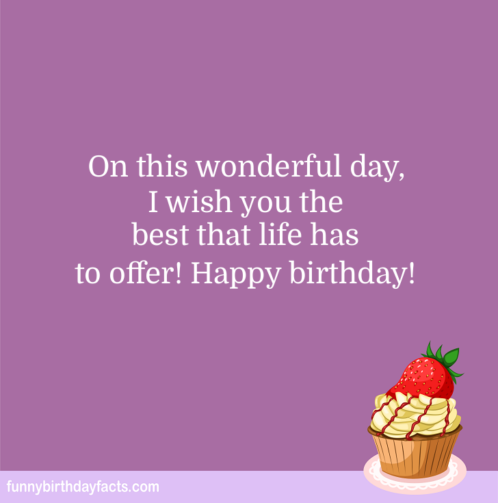Birthday wishes for people born on January 16, 1945 #2