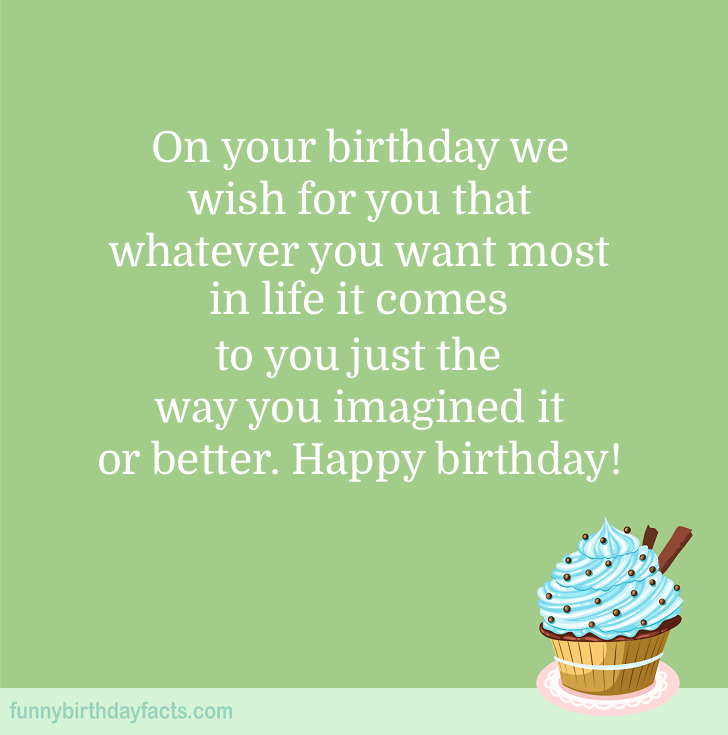 Birthday wishes for people born on October 8, 1951 #3