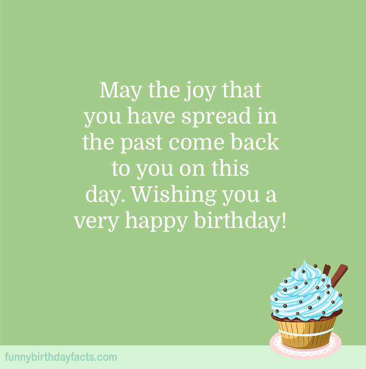 Birthday wishes for people born on April 24, 2014 #3